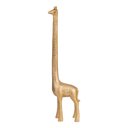 Ver imagem 2 de Escultura Decorativa Girafa em Poliresina Dourada 42cm 22812 Mart