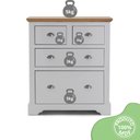 Ver mais imagens de Cômoda para Quarto Infantil 4 Gavetas Toledo