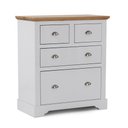 Ver imagem 2 de Cômoda para Quarto Infantil 4 Gavetas Toledo