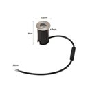 Ver imagem 5 de Embutido de Solo Led Nordecor Mies 6616 2w 24° Alto Irc 97 24v Inox