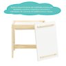 Mesa Infantil Sensorial Montessoriana Natural Branco - 12