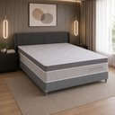Ver imagem 5 de Colchão King Sr Life Confort Dream Espuma D28 193x203x28cm Cinza