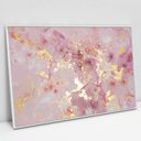 Ver imagem 1 de Quadro Decorativo em Canvas Abstrato Mármore Suave TaColado Moldura Flutuante 4,5cm Branca 120 x 80c
