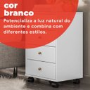 Ver imagem 7 de Gaveteiro 4 Gavetas Presence Branco