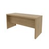 Mesa para Escritório 155cm com 3 Gavetas Reversível Amêndoa - 5
