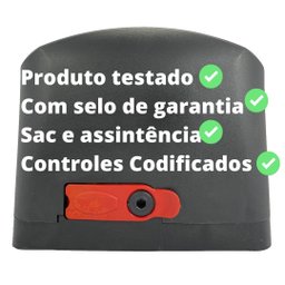 Motor Para Portão Eletronico Deslizante Garen 1/4 Dz Casa Light 127v 2 Controles Voltagem:127v - 3