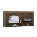 Ver imagem 2 de Armário Aéreo Maleiro Modulado 2 Portas 165cm Veneza Luciane Móveis