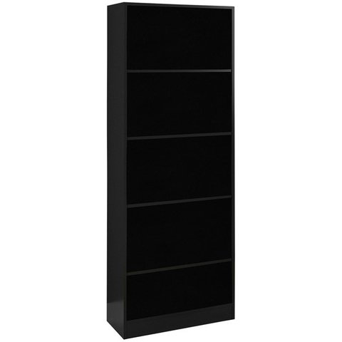Armario Estante Multiuso 5 Prateleira Me4141 Preto Tecno Mobili