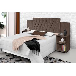 Cabeceira Raul Regulável Chocolate - 3