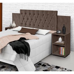 Cabeceira Raul Regulável Chocolate - 1