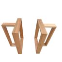 Ver imagem 2 de Base de Mesa Conjunto Madeira Maciça Eucalipto