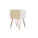 Ver imagem 5 de Mesa de Cabeceira 2 Gavetas Retro Bled Branco