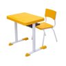 Kit Escolar Individual Amarelo Mesa e Cadeira Infantil 03 a 06 Anos - 1