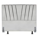 Ver imagem 2 de Cabeceira Cama Box Queen 160 Cm Noah em Linho com Frame Cor:cinza Claro