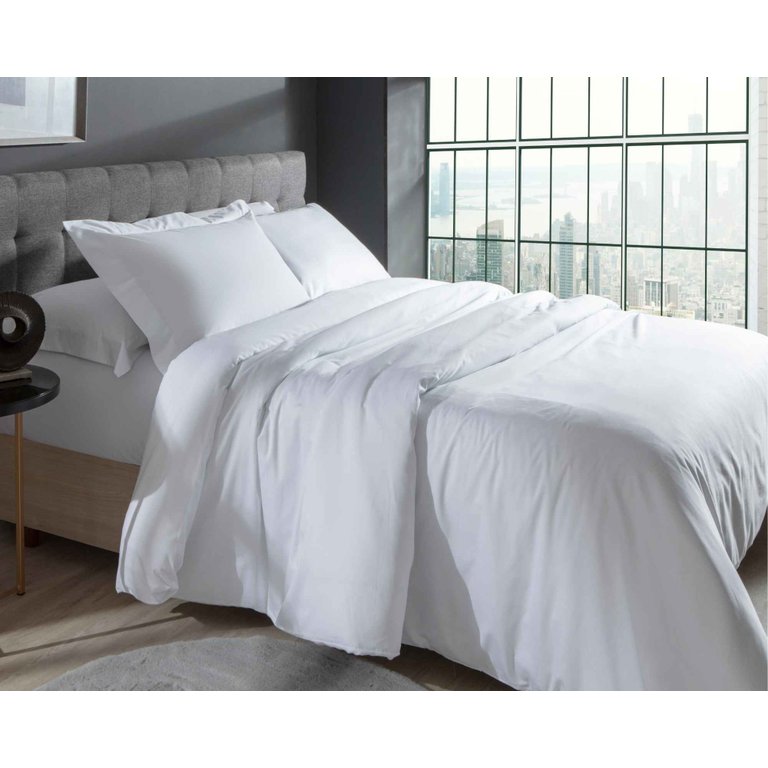 Capa de Edredom 300 Fios Duvet Queen Branco Kacyumara 007417.0001.U