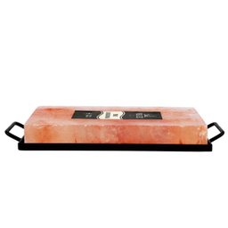 Pedra De Sal Rosa do Himalaia 30x20x4 cm com suporte de metal VELEZ - 3