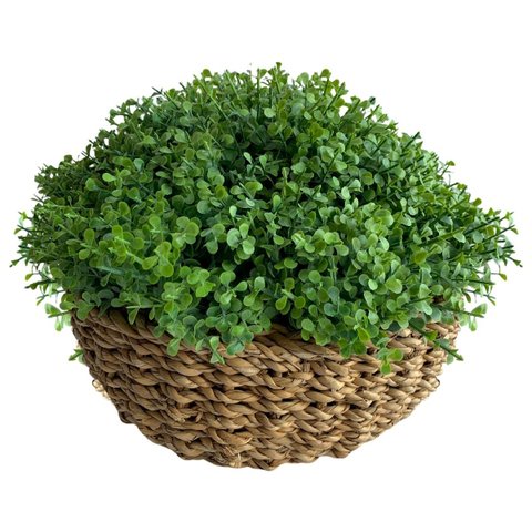 8 Folhas de Eucalipto Artificial para Decoração de Casa, Festa e Escritório