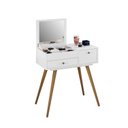 Ver imagem 2 de Penteadeira Retrô com Espelho Cristal