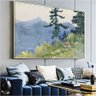 Quadro Bosques do Norte Adirondacks Winslow Homer:90x60 cm/DOURADA - 6