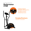 Ver imagem 5 de Elíptico Athletic Performance 410e Suporta 150kg 8 Níveis Magnéticos Monitor 16 Funções Disco 5,6kg