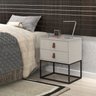 Mesa de Cabeceira para Quarto Casal Estilo Industrial - Unic 45 - 1