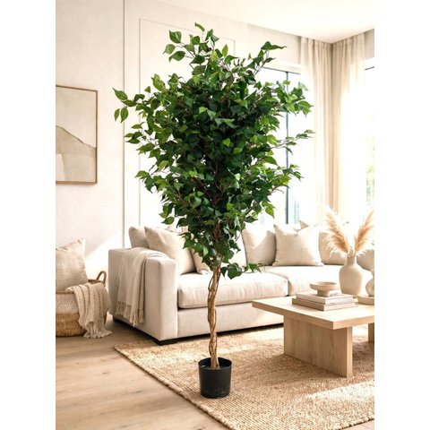 Árvore Artificial Realista Toque Real para Decoração 1.60m, Plantas Artificiais.