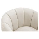 Ver imagem 5 de Kit 2 Poltronas Decorativas Sala de Estar Recepção Mavie Base de Ferro Dourado Bouclé - Amarena Móve