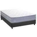 Ver imagem 1 de Conjunto Box Casal: Colchão Molas Herval Maxspring C1780 + Base Crc Suede Gray (138x188)