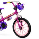 Ver imagem 4 de Bicicleta Infantil Aro 16 com Rodinhas Top Girl Nathor