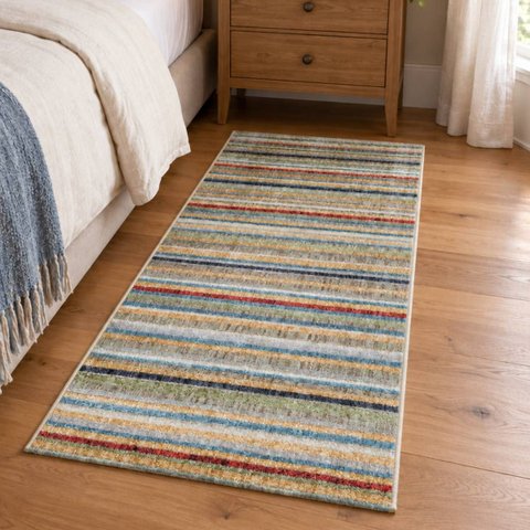 Passadeira Alto Padrão Luxo Sala Quarto Toque Macio Nairobi:Des. 03/0,60x1,20m