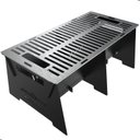 Ver imagem 4 de Churrasqueira Portátil Desmontável Camping Carvão Sgrill.aco