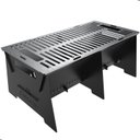 Ver imagem 1 de Churrasqueira Portátil Desmontável Camping Carvão Sgrill.aco