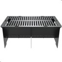 Ver imagem 3 de Churrasqueira Portátil Desmontável Camping Carvão Sgrill.aco