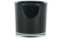 Ver imagem 1 de Vaso de Vidro Polones Cilindrico Preto 14cm