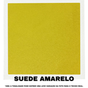 Ver mais imagens de Banqueta Alta de Madeira Aurora Balcão Cozinha Bistro com Encosto Suede Amarelo