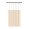 Cortina de Box Banheiro Pvc com Visor Liso 138x198cm:branco - 4
