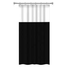 Cortina de Box Banheiro Pvc com Visor Liso 138x198cm:branco - 2