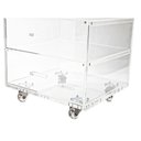 Ver imagem 5 de Carrinho Acrílico Organizador de Maquiagem Médio N5 6 gavetas Centauri Acrílicos CAR-N5