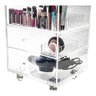 Carrinho Acrílico Organizador de Maquiagem Médio N5 6 gavetas Centauri Acrílicos CAR-N5 - 4