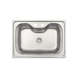 Cuba Tramontina Morgana 60 Fx Undermount Cor Aço Inox Escovado C/ Válvula, Dosador de Sabão e Cesto - 2