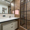 Ver imagem 5 de Suporte Porta Toalha De Rosto Banho Banheiro Quadrado Preto