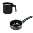 Ver imagem 2 de Kit Baby Esmaltado Preto Indução, Cooktop, Elétrico, a Gás