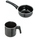 Ver imagem 1 de Kit Baby Esmaltado Preto Indução, Cooktop, Elétrico, a Gás