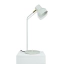 Ver imagem 5 de Luminária de Mesa Abajur Elizabeth Branco