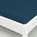 Ver imagem 2 de Lençol de Baixo Aquarela Micropercal Casal com Elástico 1 Peça 200 Fios 100% Poliéster - Azul
