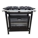 Ver imagem 1 de Fogão 2 Bocas Simples Cefaz com Forno Linha Gold Alta Pressão CFZG-119