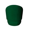 Ver imagem 3 de Kit 2 Poltronas Decorativa Beatriz Orgânica Bouclé Verde
