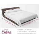 Ver imagem 4 de Lençol Malha Casal 3 Peças Colors Rosa Bella Enxovais 000012940