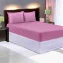 Ver imagem 3 de Lençol Malha Casal 3 Peças Colors Rosa Bella Enxovais 000012940