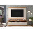 Ver imagem 1 de Rack Granda para Sala com Painel Marrocos Lukaliam:jequitba/off White